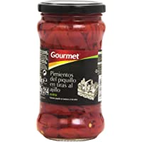 Los mejores  - Gourmet Extra Pimientos del Piquillo en Tiras al Ajillo - 290 g